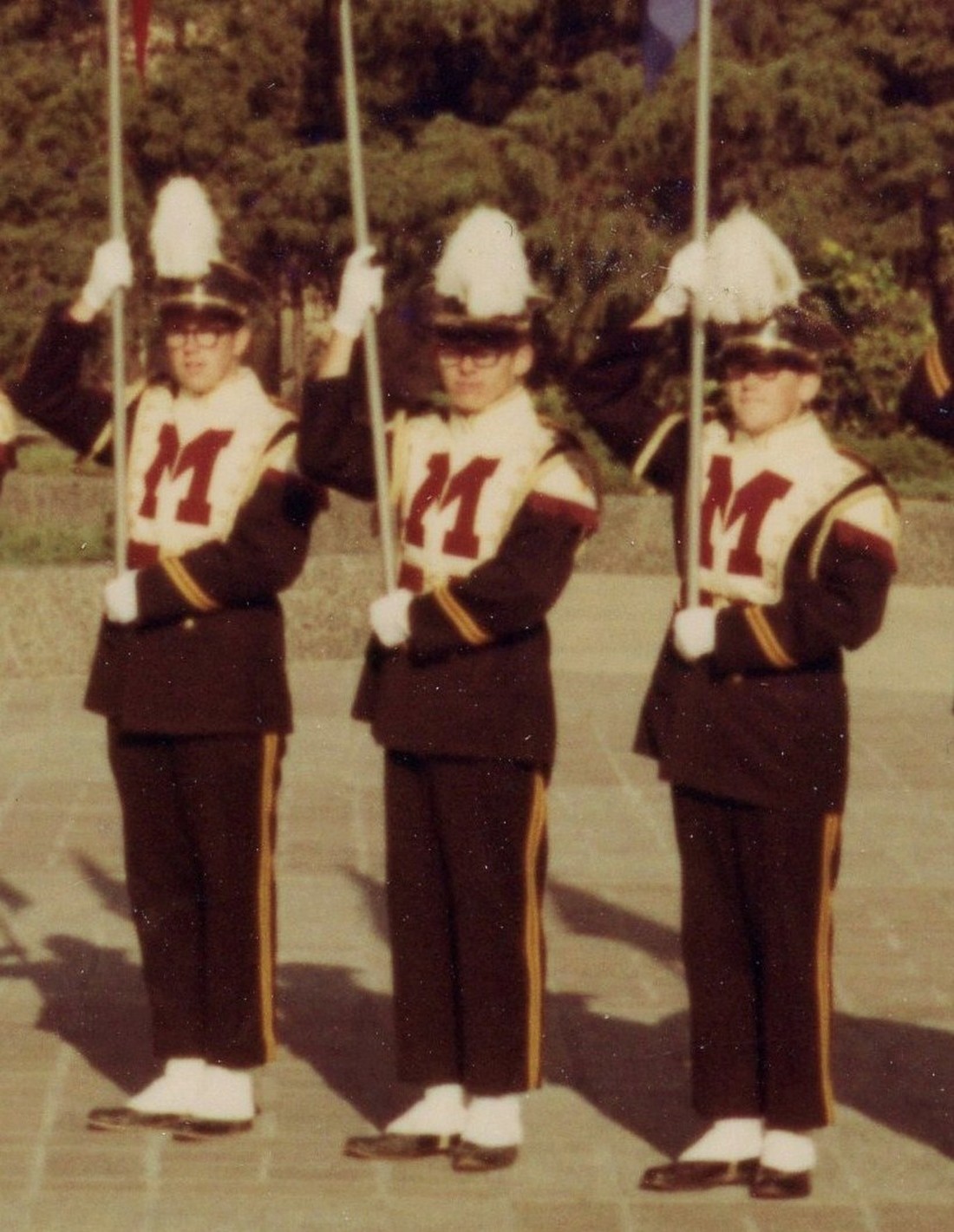 Band members in the 1960s