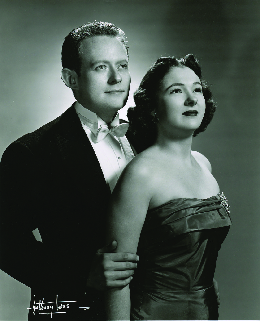 Arnold Waker and Helen Rice Walker during their days on stage