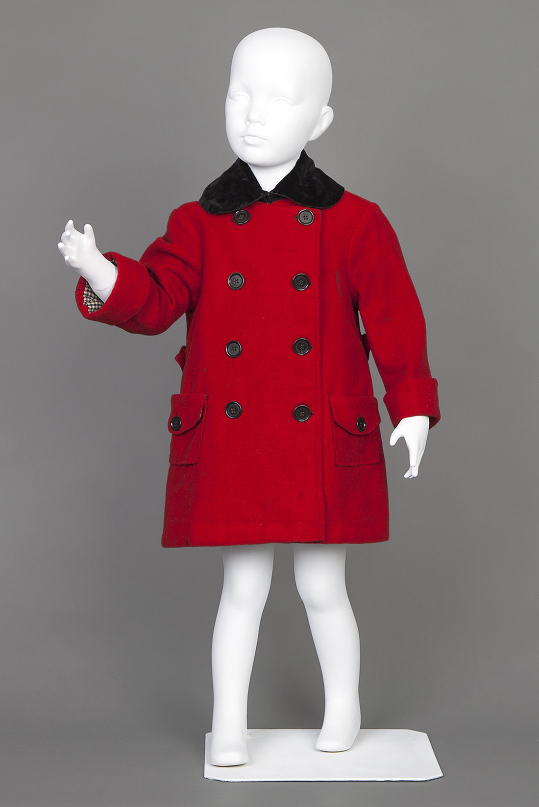 Child's red coat