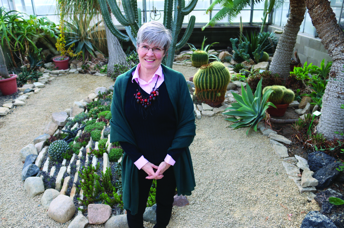 Image of Mary Kemen in the U's Conservatory